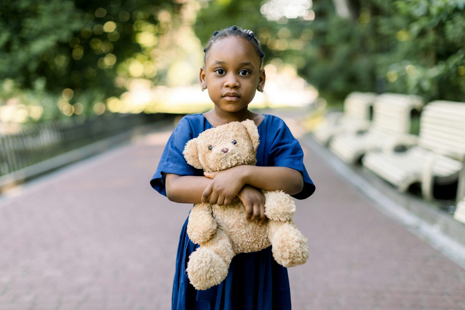Kind met teddybeer