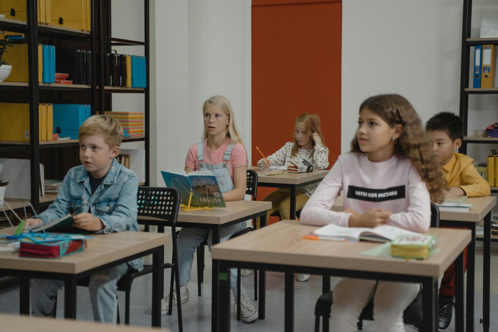 Kinderen in klas